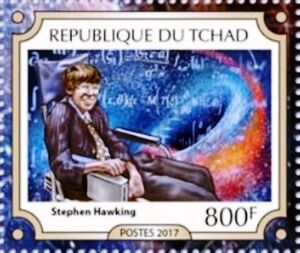 Stamp: Stephen Hawking, 75th Birth Anniversary (Chad(Stephen Hawking
