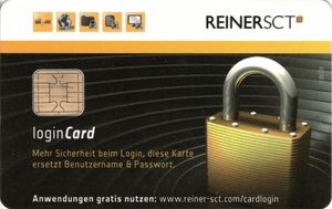 Reiner SCT - Login Card