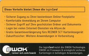 Reiner SCT - Login Card