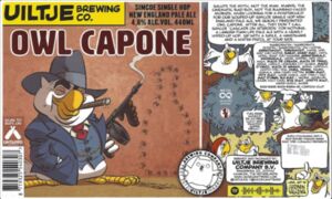 Drink Label: Owl Capone (Uiltje Brewing Company, NetherlandsCol:NL-BEER ...