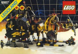 レゴセット: Message Intercept Base (宇宙(Blacktron) Leg:6987-1 ?