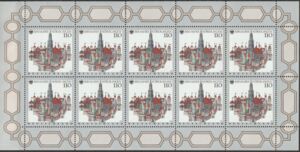 Booklet Pane-Nördlingen Walled City