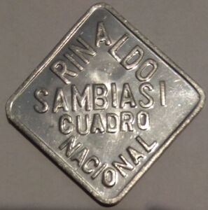 Token: Rinaldo Sambiasi Cuadro Nacional (Argentina(Trade (Bodegas)) Col ...