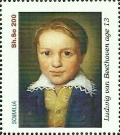 Ludwig van Beethoven age 13