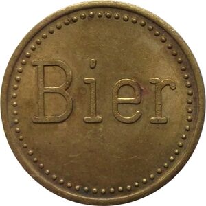 Token: Brauerei Kitzmann Erlangen / Bier (Germany, Federal Republic ...