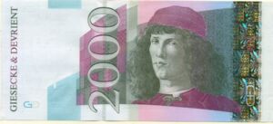 Banknote: 2,000 Units (Fantasy Issues(Typography) Col:GD-2000-T2a