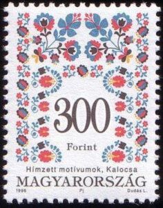 Folk motives of Kalocsa