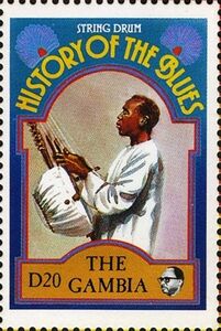 Gambian String Drummer