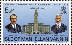 John Gill, the terminal tower building, Robert Carran