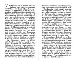 "Maximilian Mary Kolbe", La Commerciale - Acquapendente (IT)