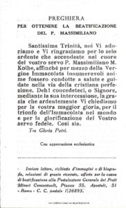 "Maximilian Mary Kolbe", La Commerciale - Acquapendente (IT)