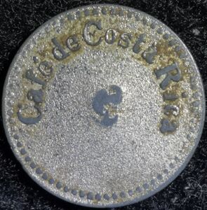 Token C Caf De Costa Rica Costa Rica Boletos De Caf 
