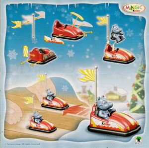 Meal Toy: Happy Hippo (Kinder Surprise, Europe(Maxi - Funny Versary ...