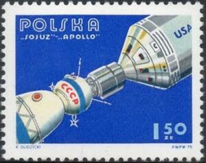 Apollo and Soyuz Linked in Space