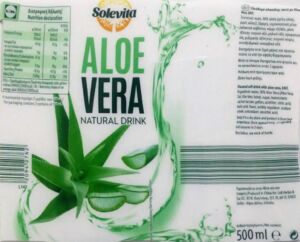 Etiqueta de Bebida: Solevita Aloe Vera (Lidl Hellas & Co O.E.,  GrciaCol:GR-FLAVW-000003