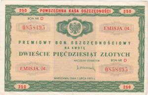 250 Złotych