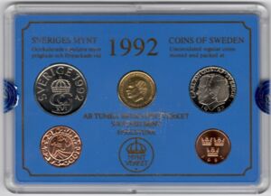 Various Kronor (Mint set 1992)