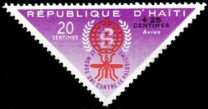 Anopheles Mosquito (Anopheles sp.), WHO Emblem