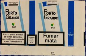 Cigarette Pack: Porto Grande (Cabo VerdeCol:CV-CT-0003 🚬