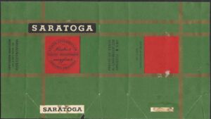 Cigarette Pack: Saratoga (ArgentinaCol:AR-CT-0038 🚬