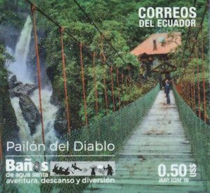 Pailon del Diablo Waterfall