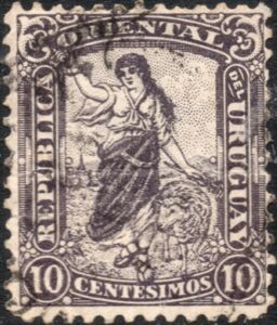 Shepherdess and Sheep