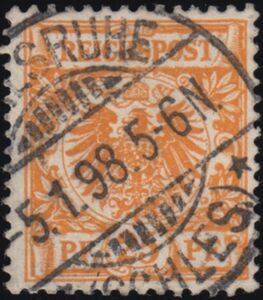 Imperial eagle in a circle