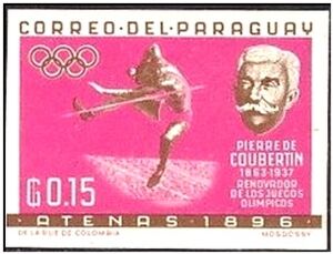 Pierre de Coubertin (1863-1937),High jump