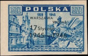 St. John's Cathedral, Overprinted in Black