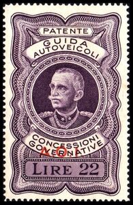 Vittorio Emanuele III facing left