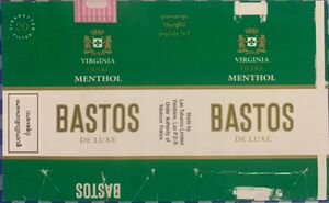 bastos cigarette Cigarette Pack: Bastos Menthol (LaosCol:LA-CT-0002 🚬