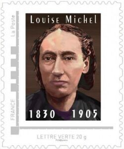 Stamp Louise Michel 1830 1905 France CNEP Collector Sheets Col FR 