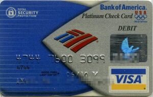 Platinum Check Card