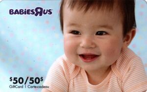 Gift Card: Baby Girl (Toys R Us, Canada) (Babies R Us) Col:CA-ToyS-025a