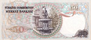 50 Turkish Lira