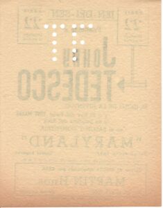 Johnny Tedescp - Salón Confitería Maryland - White