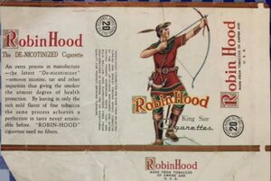 robin hood tobacco Cigarette Pack: Robin Hood (Hong KongCol:HK-CT-0029 🚬