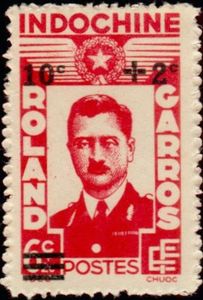 Roland Garros (1888-1918) surcharge