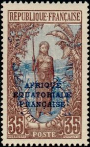 Bakalois Woman overprint