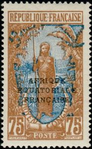 Bakalois Woman overprint