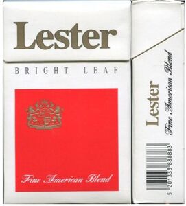 Cigarette Pack: Lester Bright Leaf (GreeceCol:GR-CT-6299 🚬