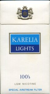 Cigarette Pack: Karelia Lights 100