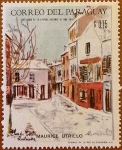 Place du Tertre by Maurice Utrillo