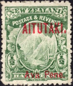 Mount Cook (Aorangi) - Overprinted