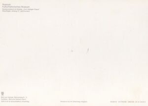 Rostock Kulturhistorisches Museum – Deckenmalerei