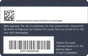 Gift Card: Insider (Peek & Cloppenburg, Austria(Paper Cards) Col:AT-P&C-004