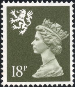Queen Elizabeth II - 18p Machin Portrait