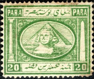 Sphinx to the left & Pyramid