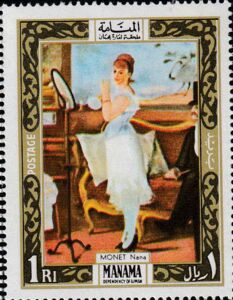 Nana, by Edouard Manet