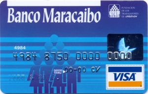 Банкови карти Banco Maracaibo Fundación de los Trabajadores de